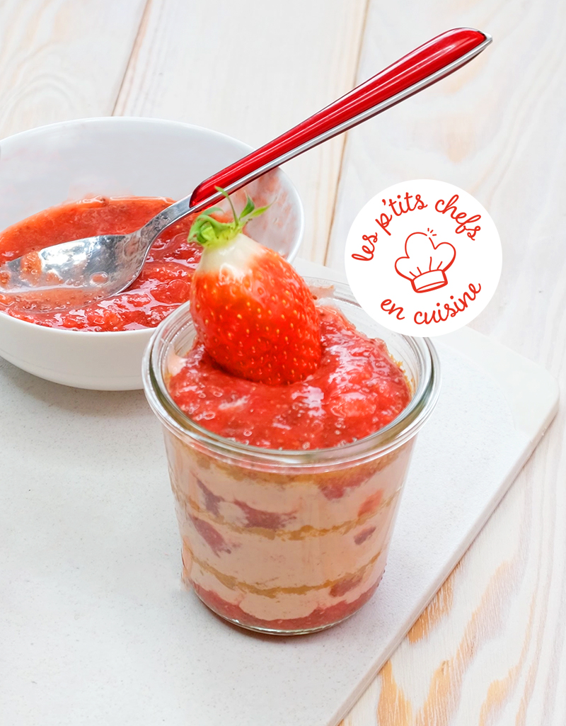 smoothie fraise beurre de cacahuete recette facile enfants
