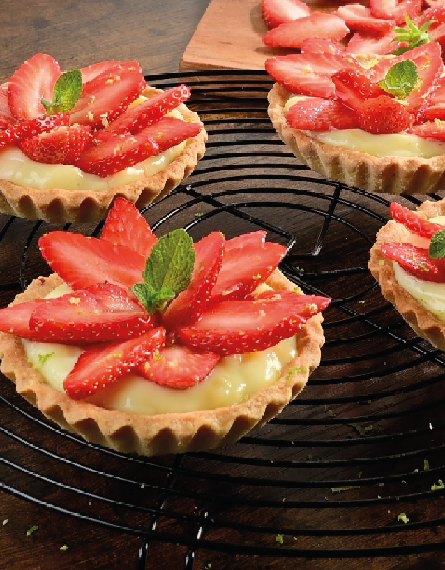 Tartelettes fraises label rouge